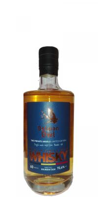 The Belgian Owl 60 months The Private Angels Limited Edition 1st Fill Bourbon Cask 042/200 72.6% 500ml