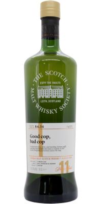 Glendullan 2008 SMWS 84.34 Good cop bad cop Refill Ex-Bourbon Hogshead 61.3% 700ml