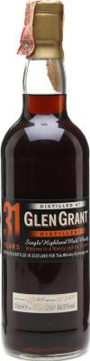 Glen Grant 1969 SMS Sherry Cask The Whisky Exchange 56.9% 700ml