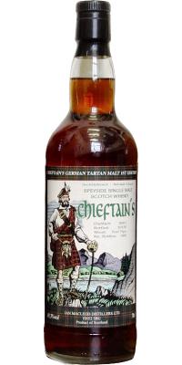 Chieftain's 1980 IM German Tartan Malt 1st Edition Port Pipe 49.3% 700ml