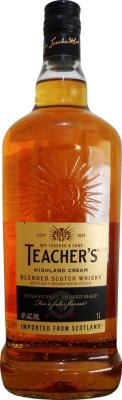 Teacher's Highland Cream 40% 1000ml