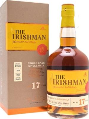 The Irishman 2004 First Fill Sherry Butt 56% 750ml