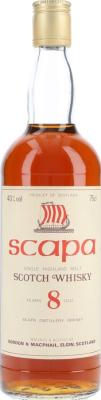 Scapa 8yo GM 40% 750ml