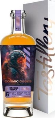 Caol Ila 6yo Tast Cosmic Casks 01 EX-Bourbon & Blaufrankisch 53.4% 500ml