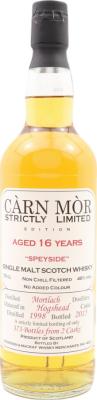 Mortlach 1998 MMcK Carn Mor Strictly Limited Edition 2 Hogsheads 46% 700ml