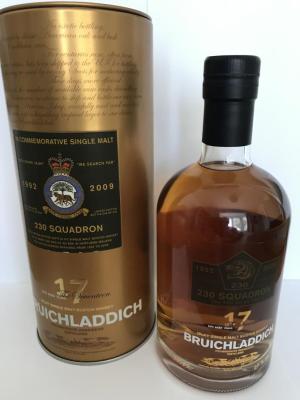 Bruichladdich 17yo 230 Squadron 1992 2009 Rum Cask 46% 700ml