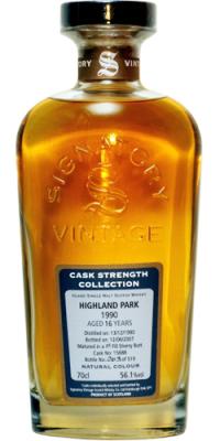 Highland Park 1990 SV Cask Strength Collection First Fill Sherry Butt #15688 56.1% 700ml