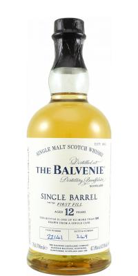 Balvenie 12yo First Fill Ex-Bourbon Barrel #22141 47.8% 700ml