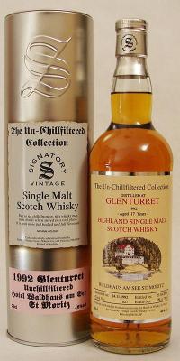 Glenturret 1992 SV The Un-Chillfiltered Collection Waldhaus am See 827 Waldhaus am See St. Moritz 46% 700ml