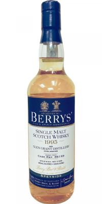 Glen Grant 1995 BR Berrys Ex-Bourbon Barrel #85139 46% 700ml