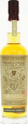 Flaming Heart 10th Anniversary CB refill American Oak 1st fill American Oak New French Oak 48.9% 750ml