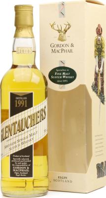 Glentauchers 1991 GM Licensed Bottling 43% 700ml