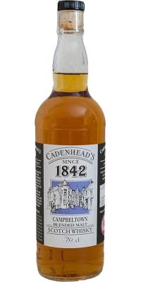Campbeltown Blended Malt Cadenhead's 1842 CA Hand Filled at Cadenhead's Shop Edinburgh 58.8% 700ml
