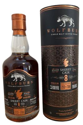 Wolfburn 2014 Sherry Cask Sherry Shinanocorp 55.7% 700ml