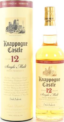 Knappogue Castle 12yo Very Special Reserve Bourbon Oak Casks 40% 750ml