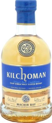 Kilchoman Machir Bay Gift Pack 90% Bourbon 10% Oloroso Sherry 46% 700ml
