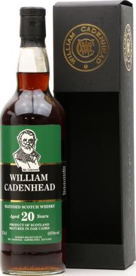 William Cadenhead 20yo CA Blended Scotch Whisky Sherry Cask Batch 1 46% 700ml