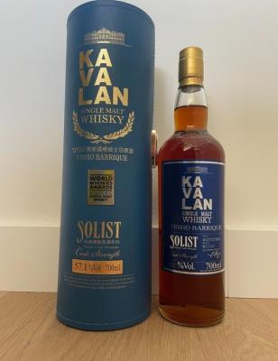 Kavalan Solist wine Barrique W120727082A 57.1% 700ml