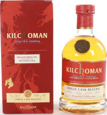 Kilchoman 2006 Single Cask Release Bourbon 131/2006 51.2% 700ml
