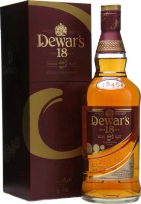 Dewar's 18yo Double Aged 40% 750ml