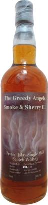 Peated Islay Single Malt Scotch Whisky Smoke & Sherry III CG The Greedy Angels 56.5% 700ml