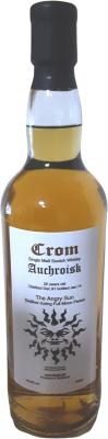 Auchroisk 1991 Cr The Angry Sun 2 Refill Bourbon Barrels + Refill Sherry Butt 102221 102222 46.2% 700ml