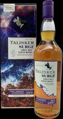 Talisker Surge Ex-Bourbon Cask Travel Retail Exclusive 45.8% 700ml