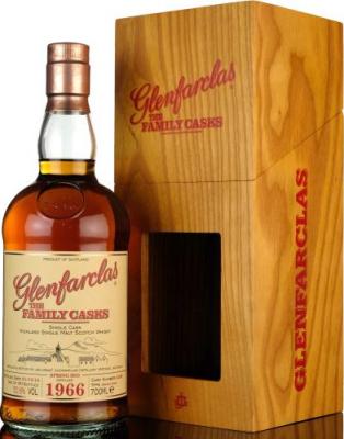 Glenfarclas 1966 The Family Casks Sherry Butt #4177 51.5% 700ml