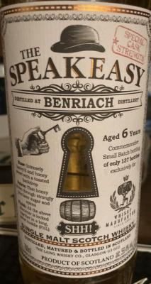 BenRiach 6yo DL Whisky Manufaktur 59.4% 700ml