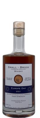 Small Brook 2017 Europe Day 2021 Whisky Club Luxembourg 53.5% 500ml