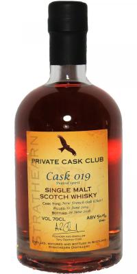 Strathearn 2014 Private Cask Club New French Oak Char #019 51% 700ml