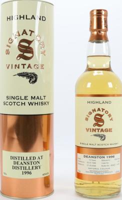 Deanston 1996 SV Vintage Collection Refill Butt 1187 43% 700ml