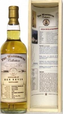 Ben Nevis 1996 WW8 The Warehouse Collection Bourbon Hogshead #1759 53% 700ml