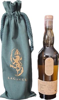 Lagavulin 2010 Hand Bottled at the Distillery 7yo Refill Bourbon Cask #711810 59.6% 200ml