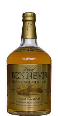 Dew of Ben Nevis 12yo Blended Scotch Whisky 43% 750ml