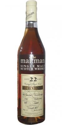 Auchentoshan 1992 MBl The Maltman #7747 49.8% 700ml