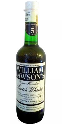 William Lawson's 5yo Rare Blended Scotch Whisky 43% 750ml