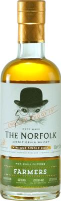 The Norfolk Farmers Vintage Single Cask Bourbon 45% 500ml