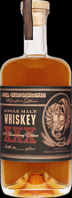 St. George Spirits Xxx 30th Anniversary Edition American Oak 46% 750ml