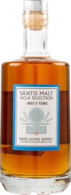 Santis Malt 5yo Acla Selection 1st Fill Ex-Rum Barrel #986 52.2% 500ml