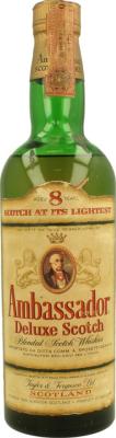 Ambassador 8yo Deluxe Scotch 43% 750ml