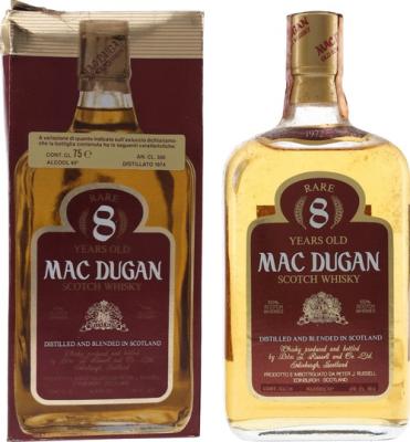 Mac Dugan 1972 Rare 40% 750ml