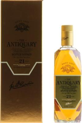 The Antiquary 21yo The Very Rare Old Blend 43% 700ml