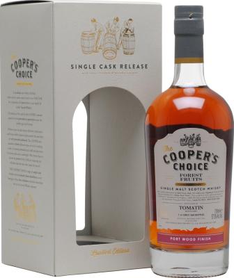 Tomatin Forest Fruits VM The Cooper's Choice Ruby Port Cask Finish #9414 57.5% 700ml