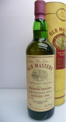 Longmorn 1990 JM Old Masters Cask Strength Selection #30110 59.7% 700ml