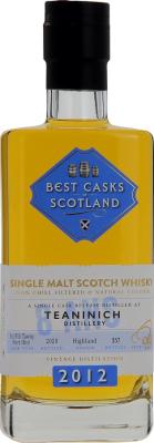 Teaninich 2012 JB Best Casks of Scotland 1st Fill Tawny Port Hogshead 43% 700ml