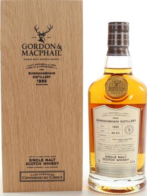 Bunnahabhain 1989 GM Connoisseurs Choice Cask Strength Refill American Hogshead #5702 LMDW Exclusive 46.3% 700ml