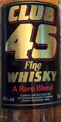 Club 45 Fine Whisky 45% 750ml