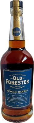 Old Forester Single Barrel Barrel Strength New Charred White Oak Raley's Nevada Team 64.7% 750ml