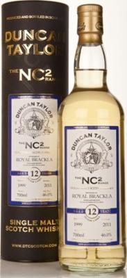 Royal Brackla 1999 DT NC2 Range 46% 700ml